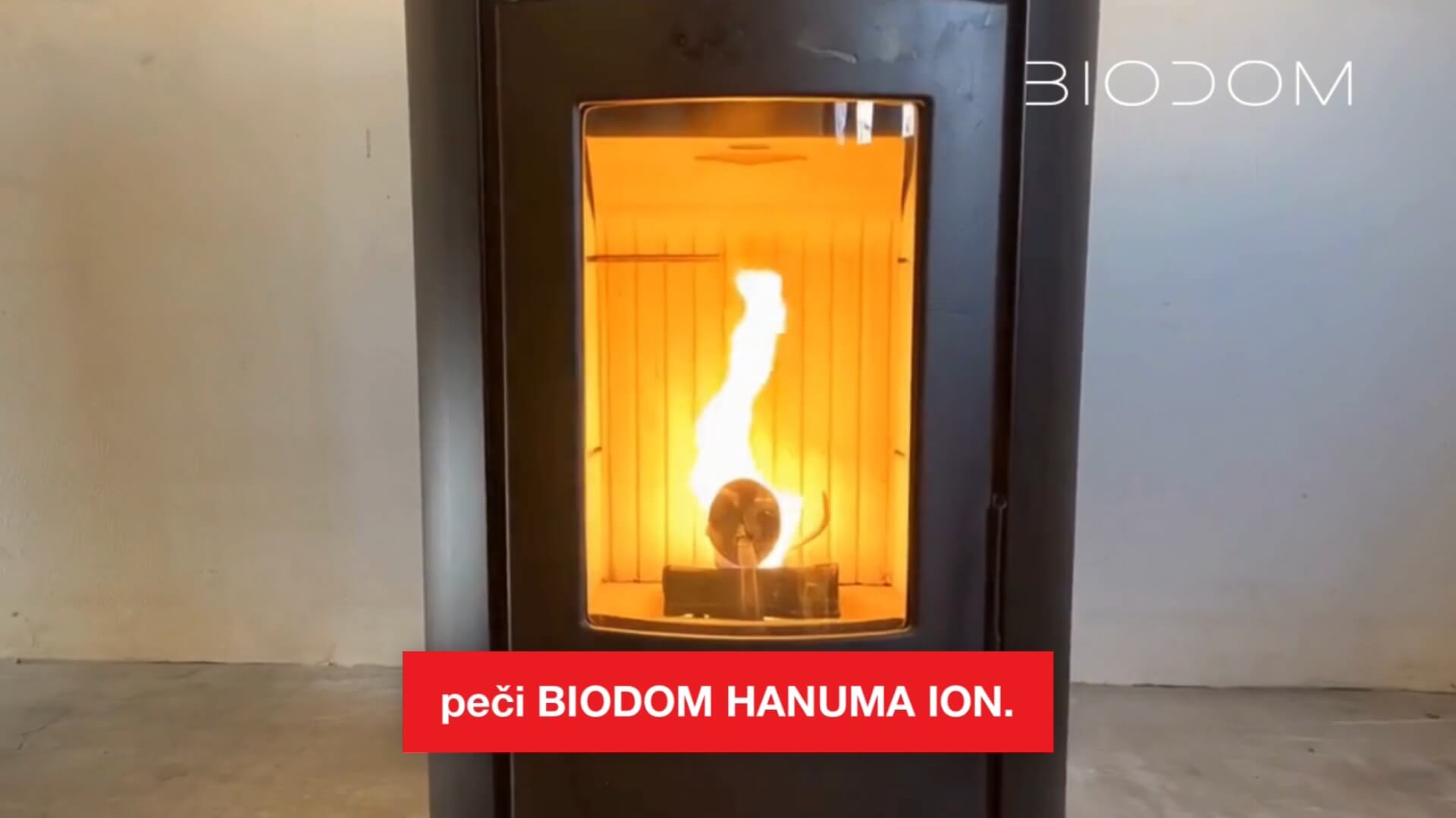 Razlagalni video za uporabo peči BIODOM Hanuma ION